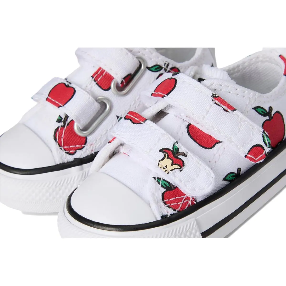 Converse shoes - White/Red/Black 4