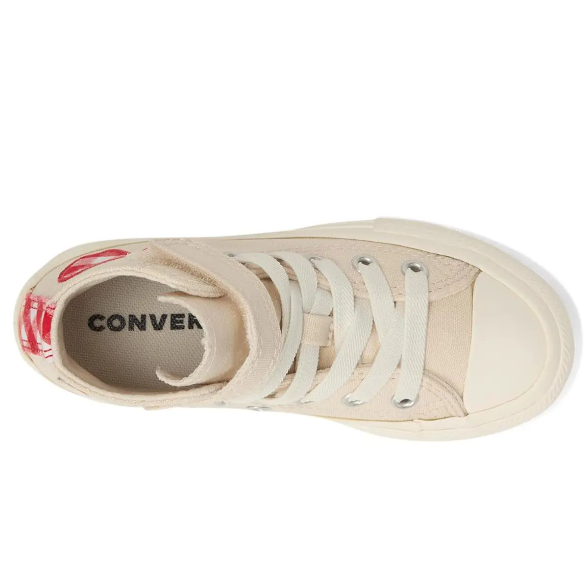 Converse shoes - Light Dune/Egret/Red 0