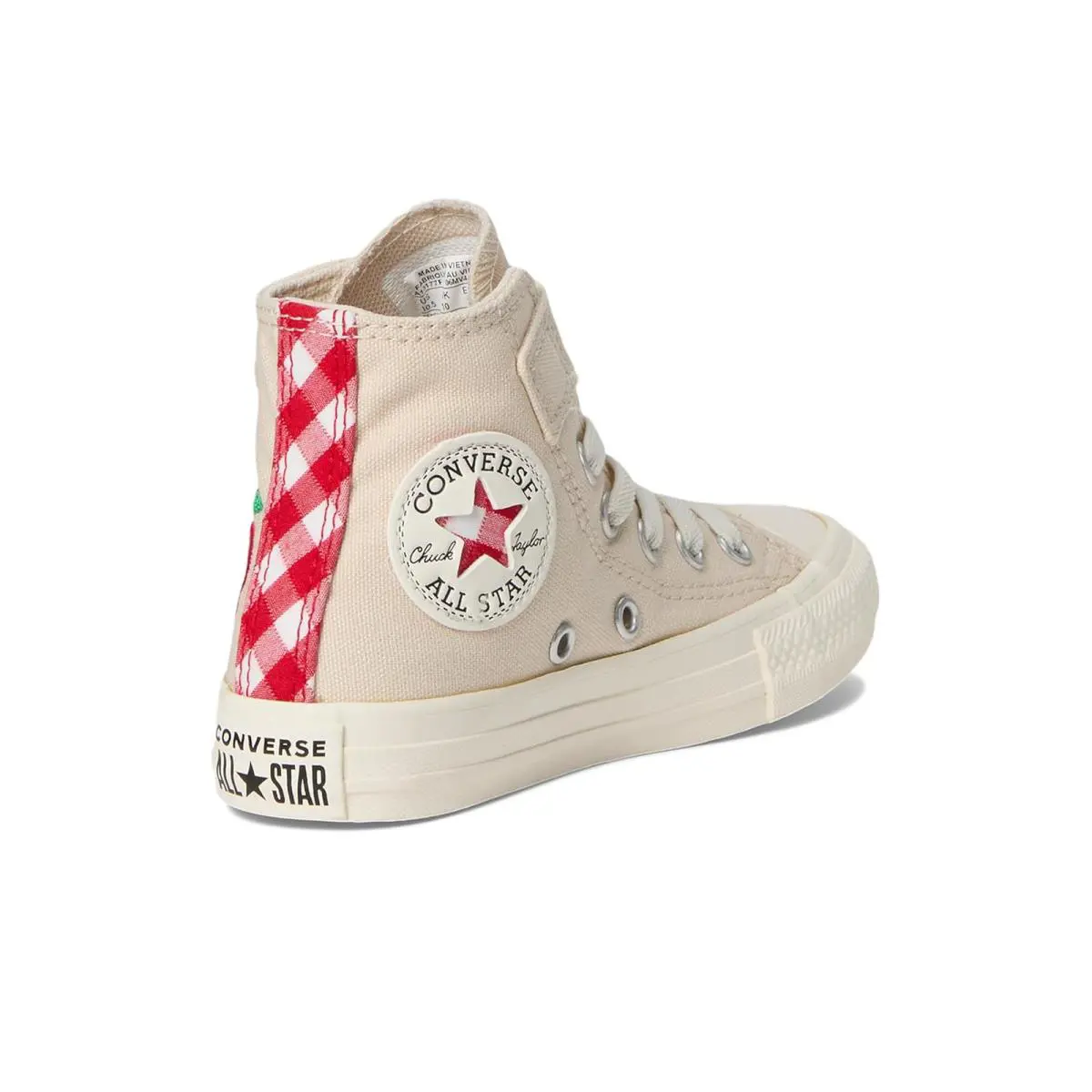 Converse shoes - Light Dune/Egret/Red 3