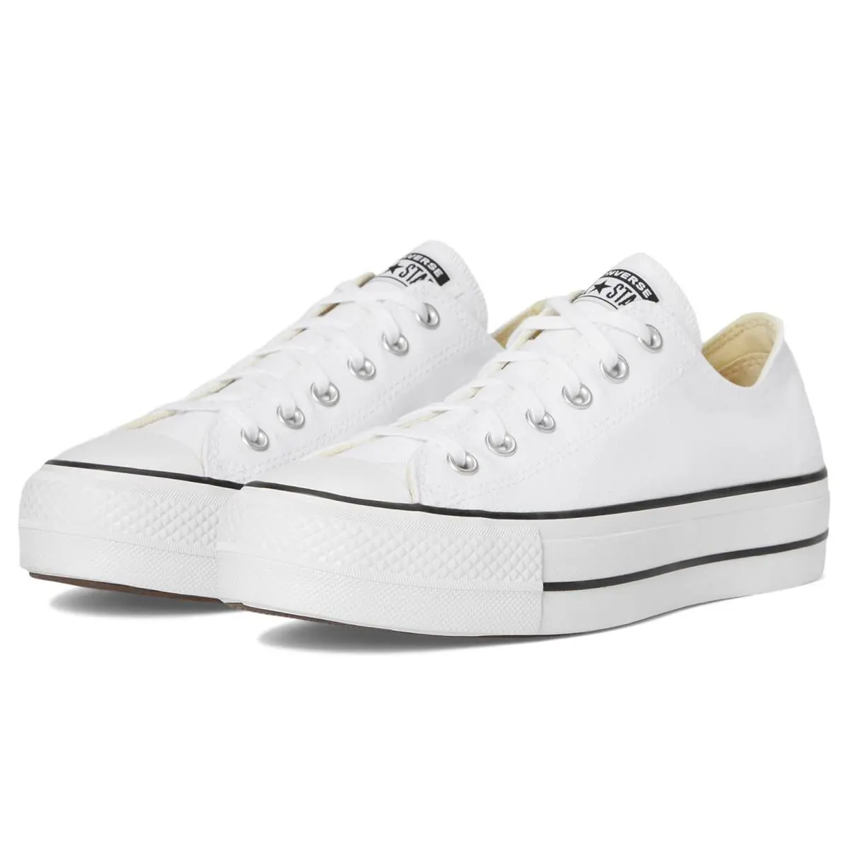 Converse shoes - Black/White/White 11