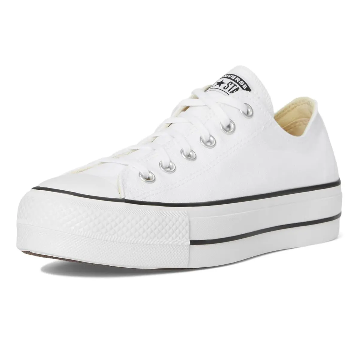 Converse shoes - Black/White/White 17