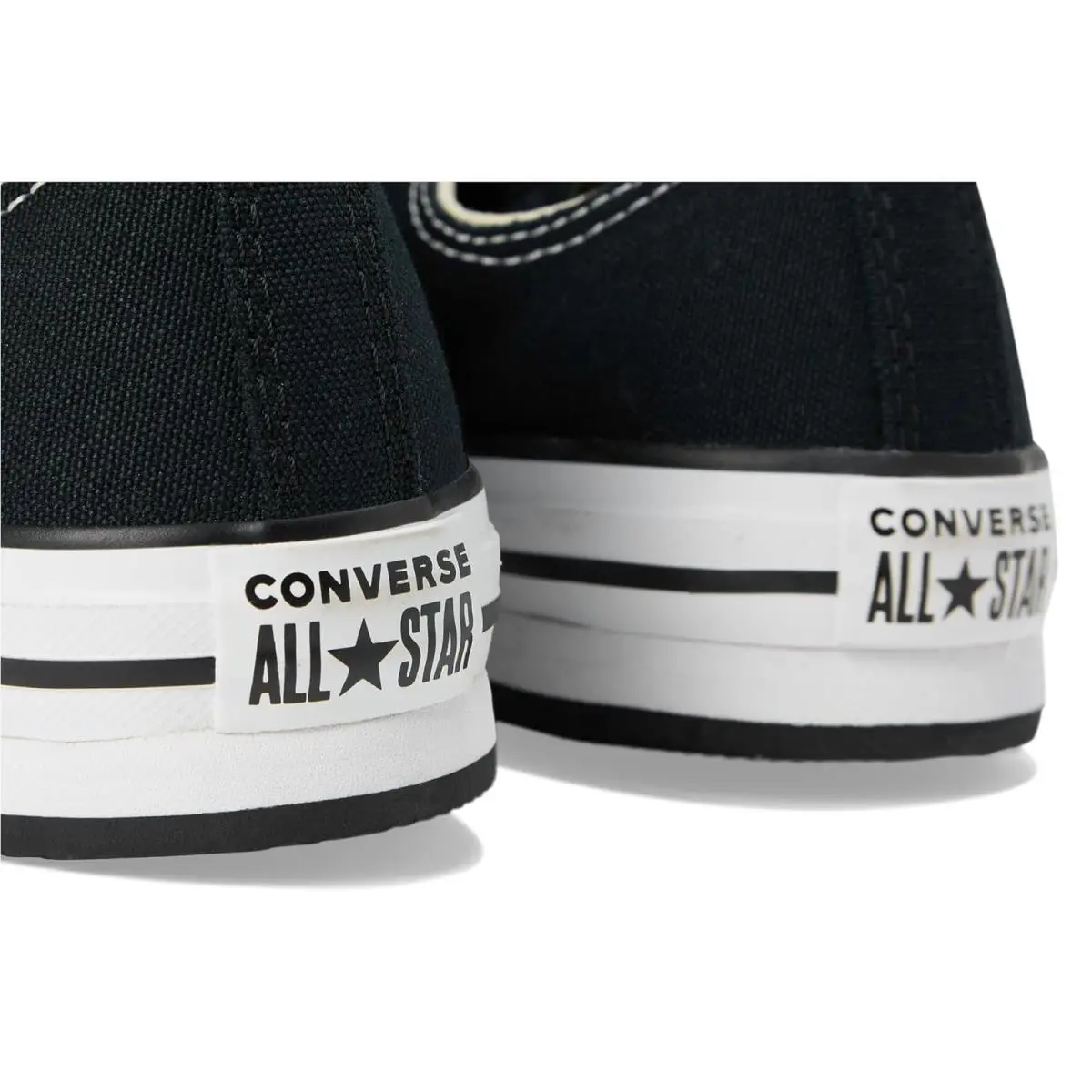 Converse shoes - Black/White/Black 4