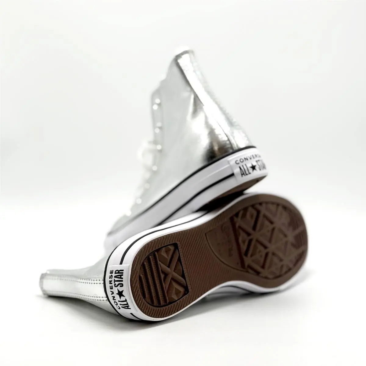 Converse shoes - Converse Chuck Taylor All Star High Top - M9160 - Silver 8