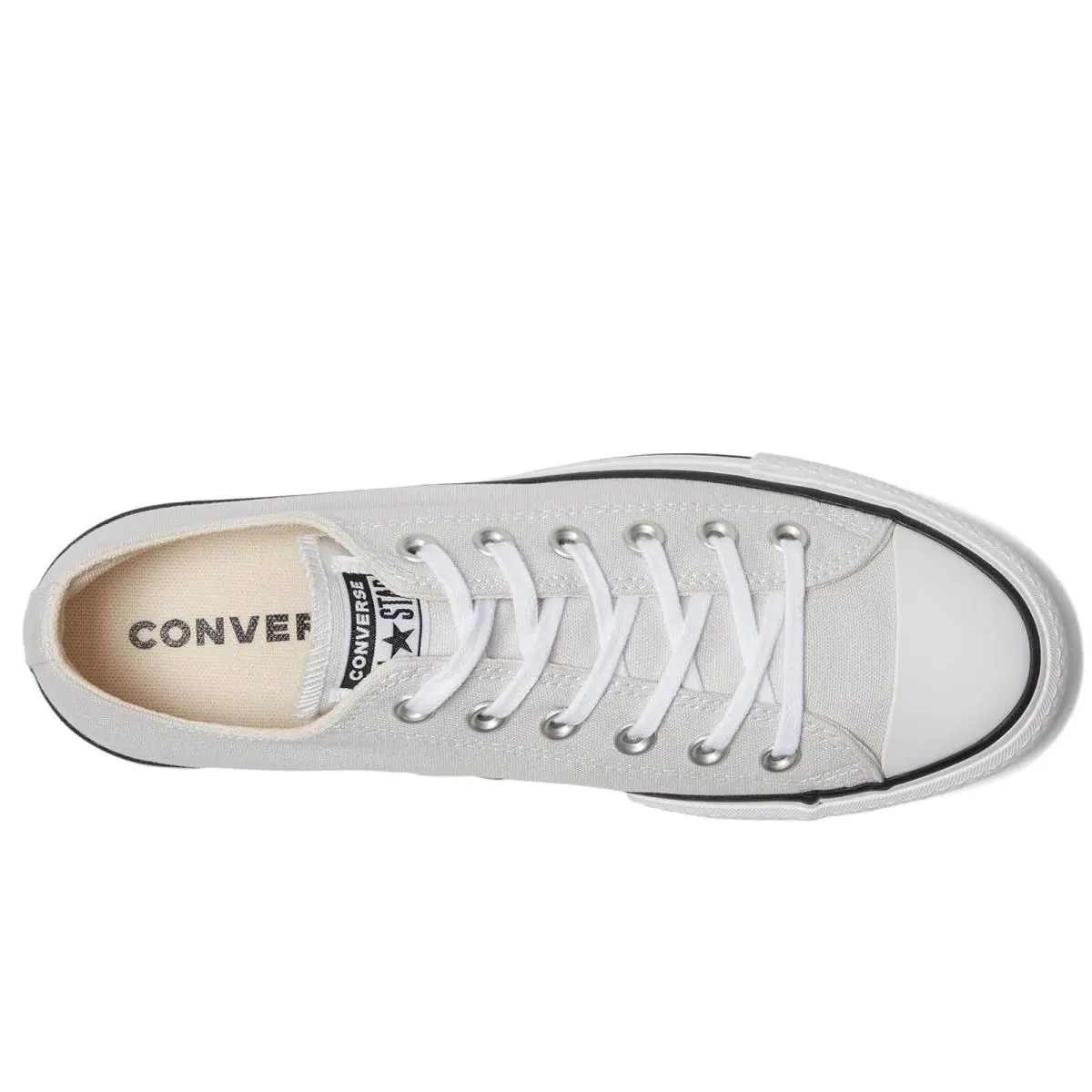 Converse shoes - Barely Grey/White/Black 7