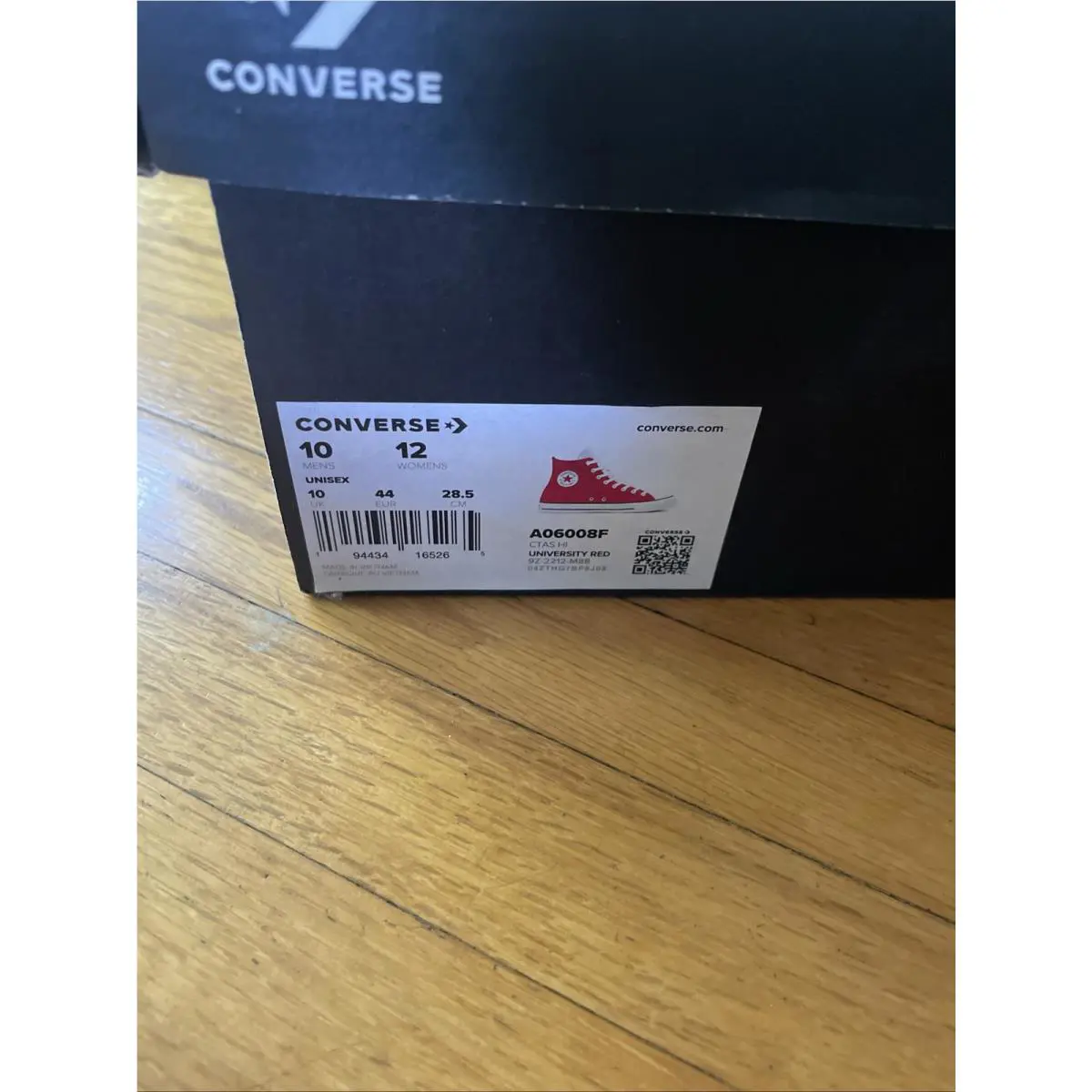 Converse shoes - Converse Chuck Taylor All Star - A06008F - Red White 12