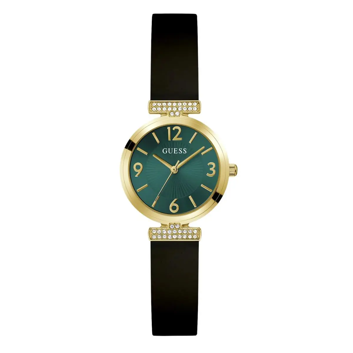 Guess Women`s Array Green Dial Watch - GW0912L4