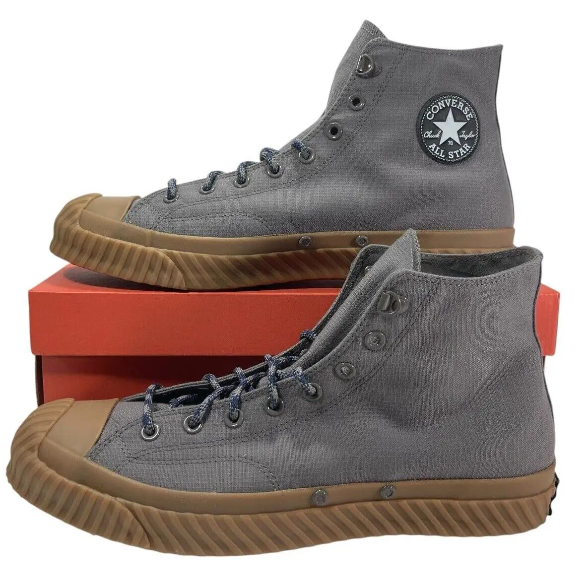 Size 13 - Converse Chuck 70 Bosey Sneaker Boot Hi Gray Gum A04532C Men`s 13 - Gray