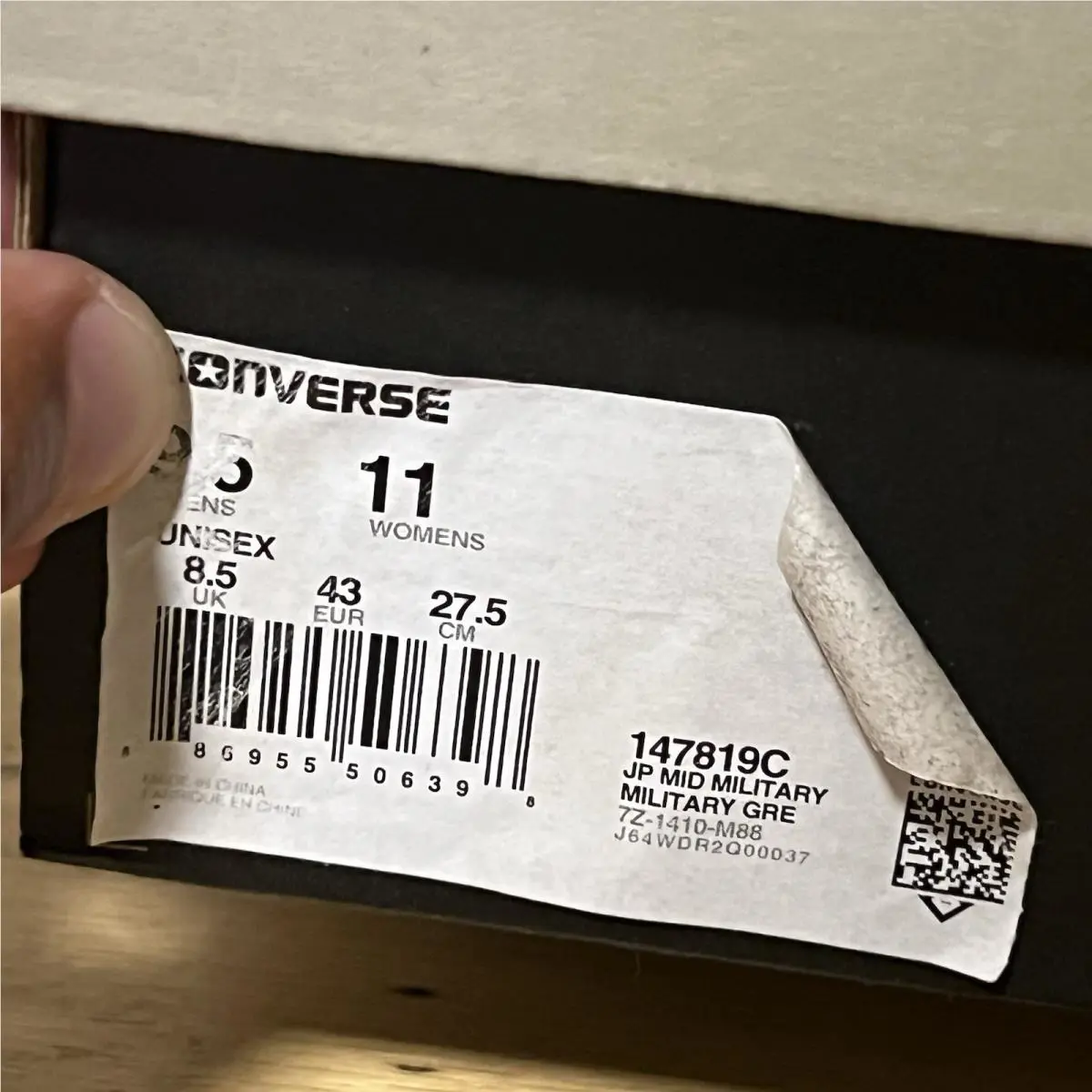 Converse shoes - Green 10