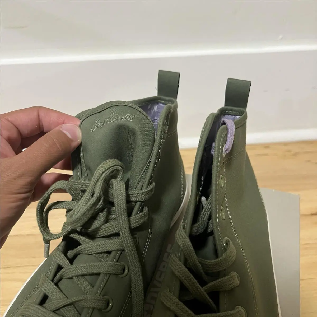 Converse shoes - Green 2
