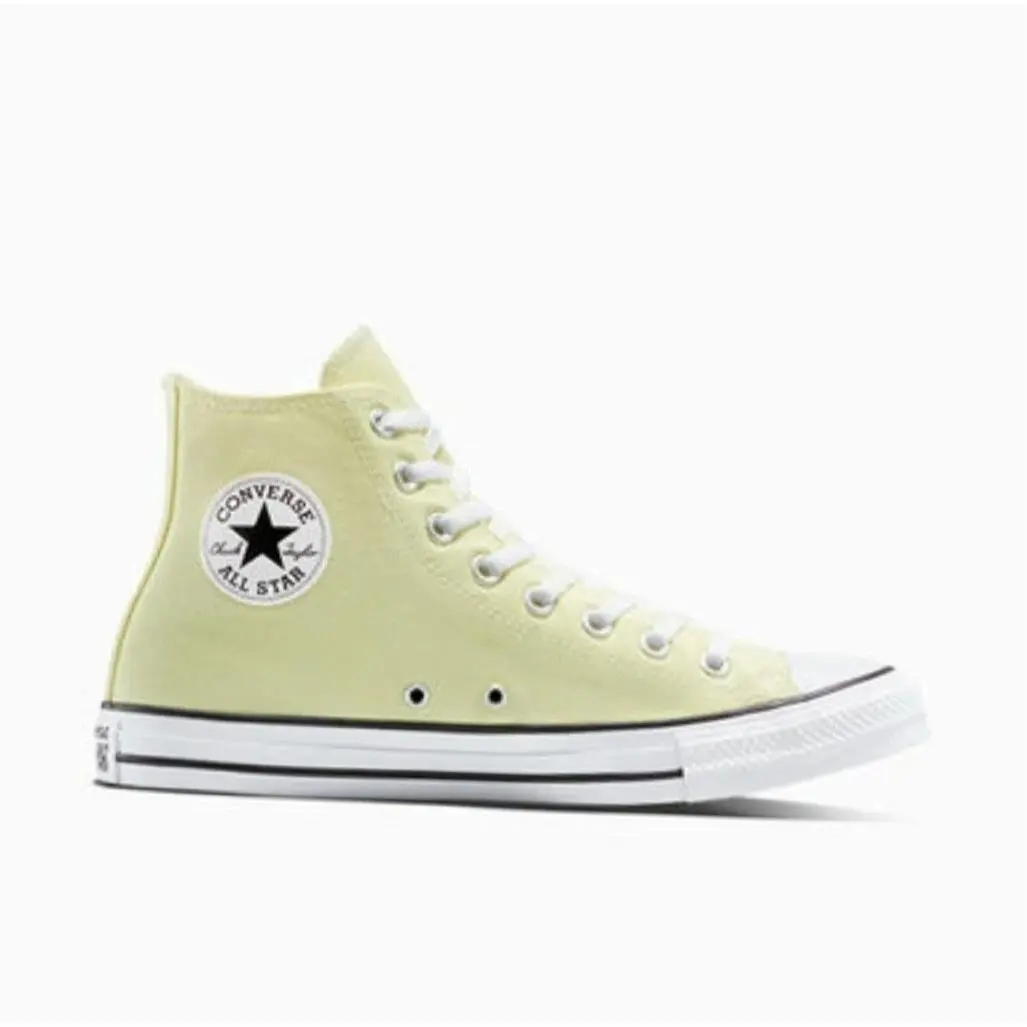 Converse Chuck Taylor All Star High Unisex Women 9 Men 7 Lemon Slushy - Yellow
