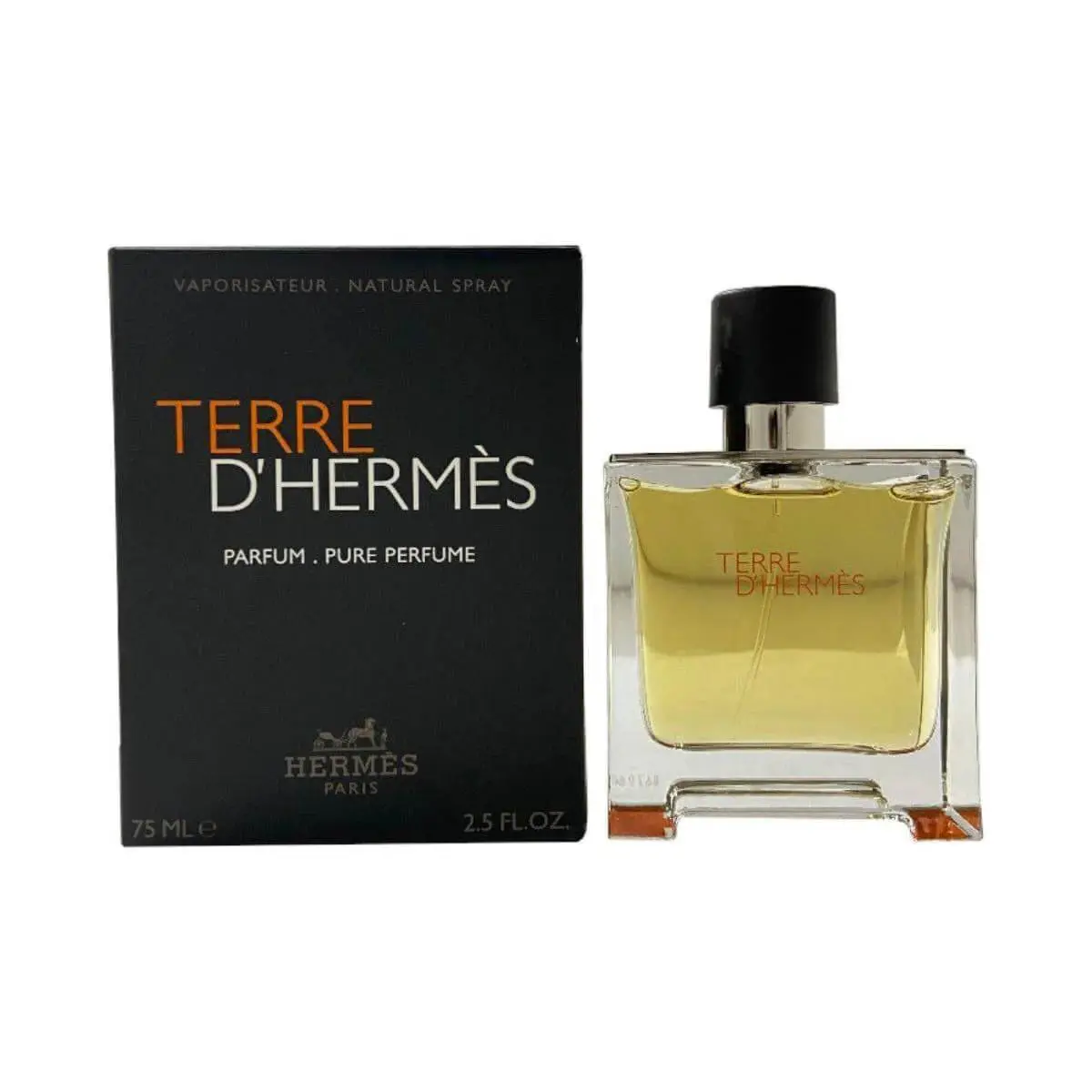 Terre D`hermes by Hermes Parfum For Men 2.5 oz