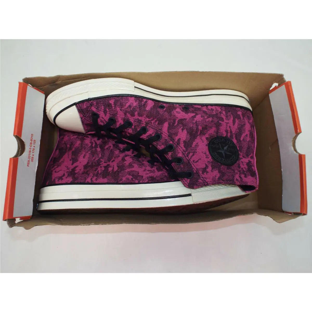 Converse shoes - Chuck 70 HI Active - Chuck Active - Active Fuchsia & Black 4