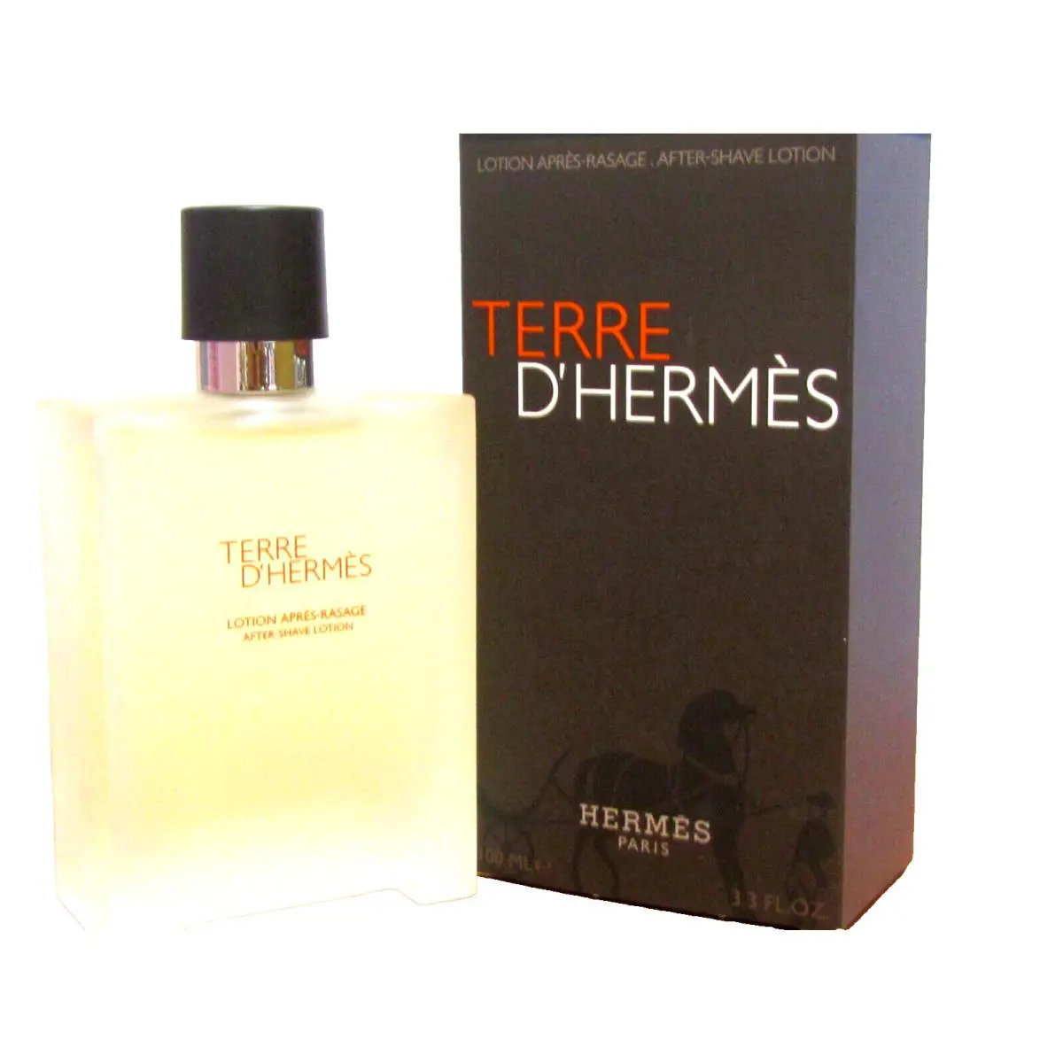 Terre D`hermes By Hermes Cologne Men 3.3oz After Shave Lotion Splash