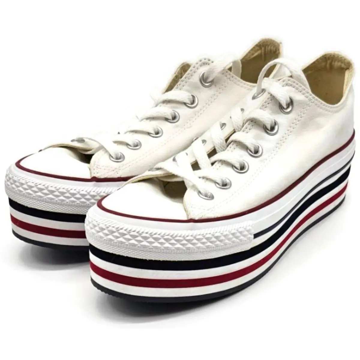 Converse shoes - Canvas Platform - Canvas Platform - 136895C - White 7