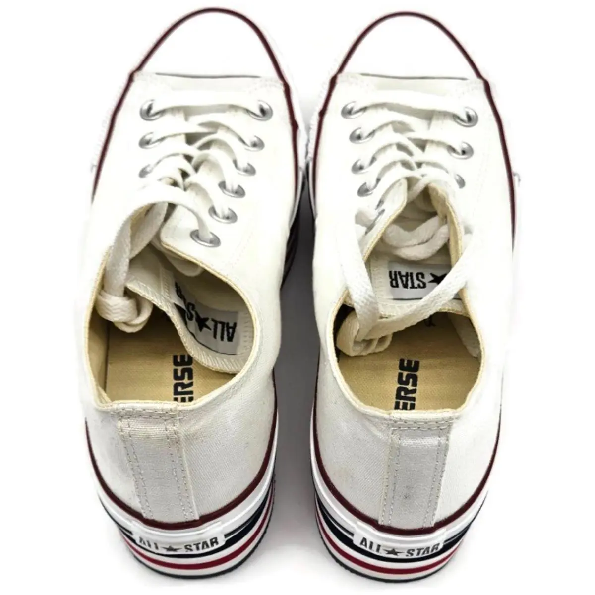 Converse shoes - Canvas Platform - Canvas Platform - 136895C - White 8