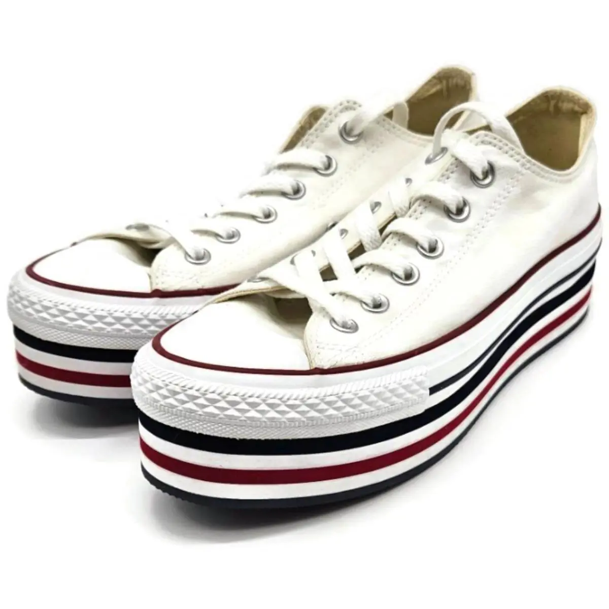 Converse shoes - Canvas Platform - Canvas Platform - 136895C - White 5