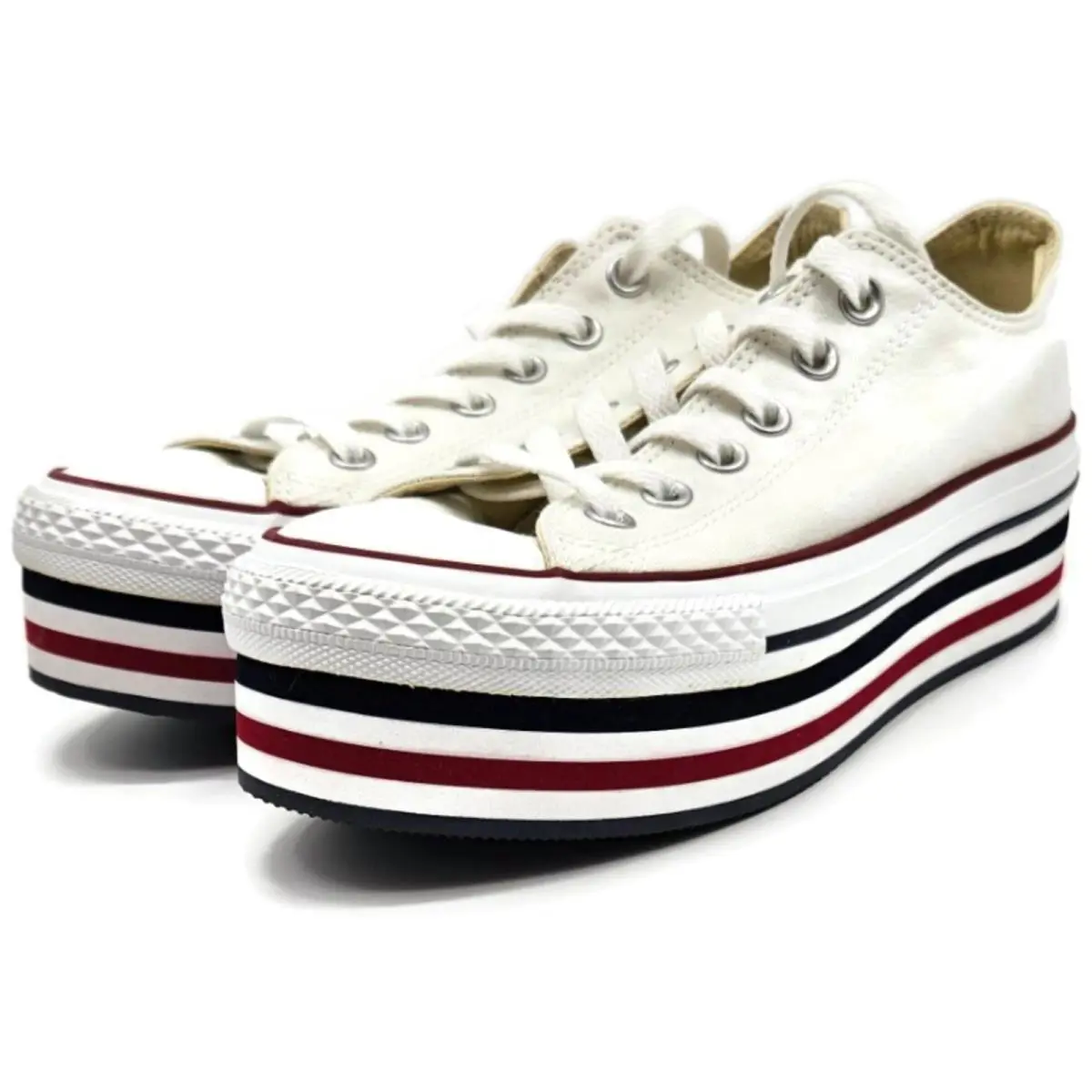 Converse shoes - Canvas Platform - Canvas Platform - 136895C - White 6