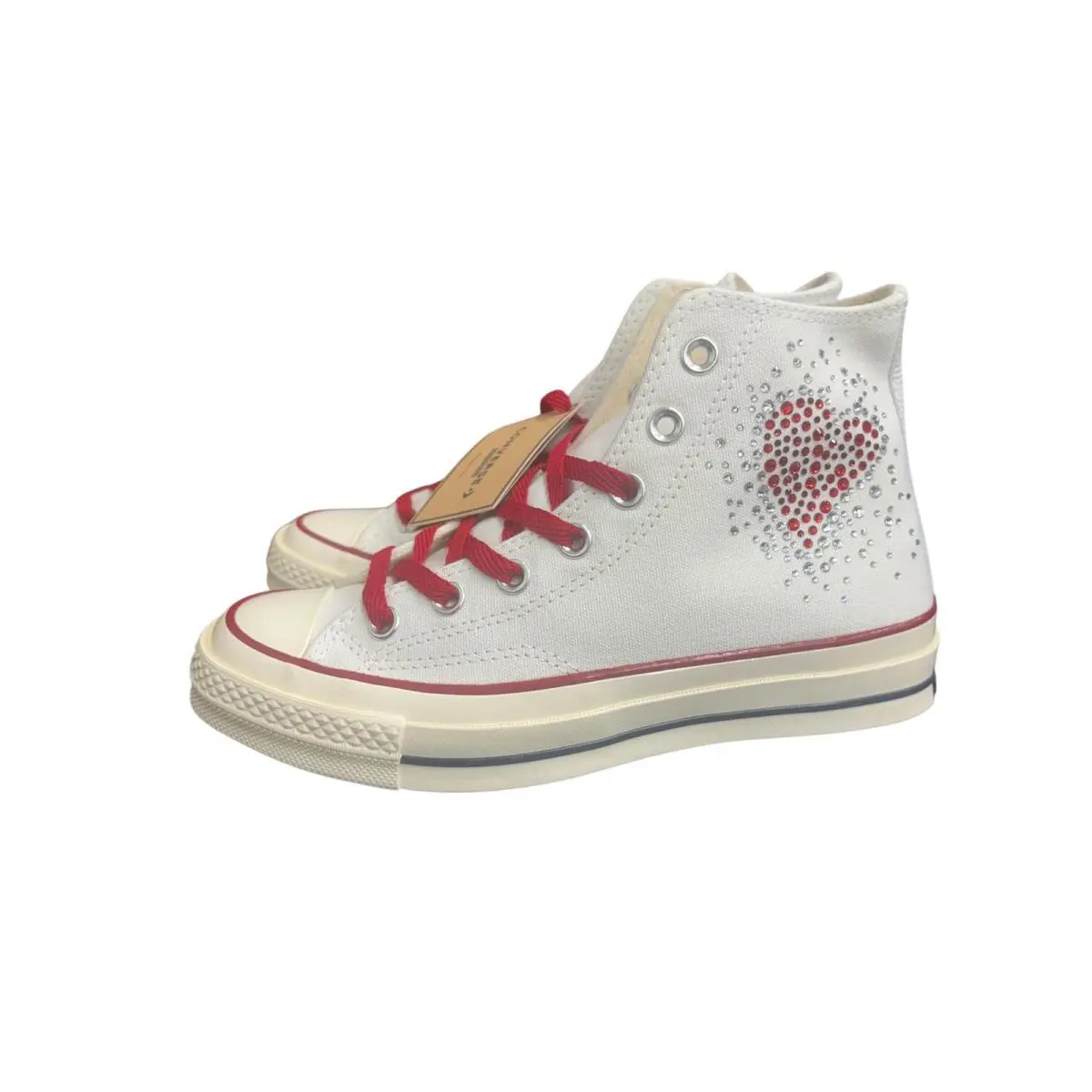 Converse shoes - Chuck 70 Canvas LTD Hi - AA02103C - Red Heart Crystals (UPC: 194433509176) 8
