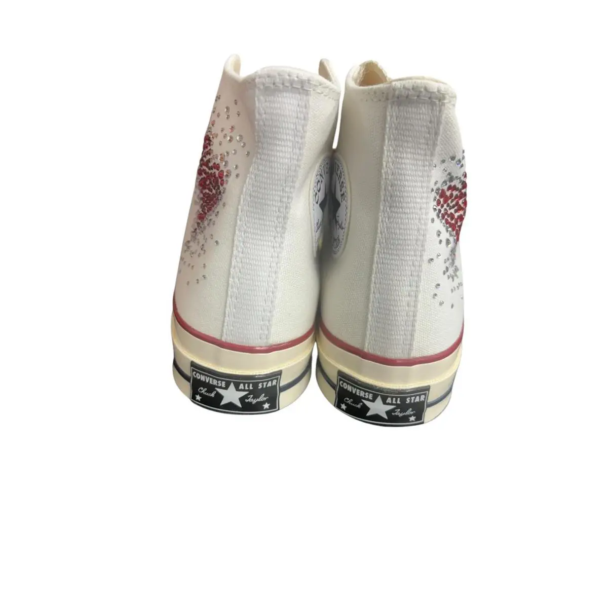 Converse shoes - Chuck 70 Canvas LTD Hi - AA02103C - Red Heart Crystals (UPC: 194433509176) 11