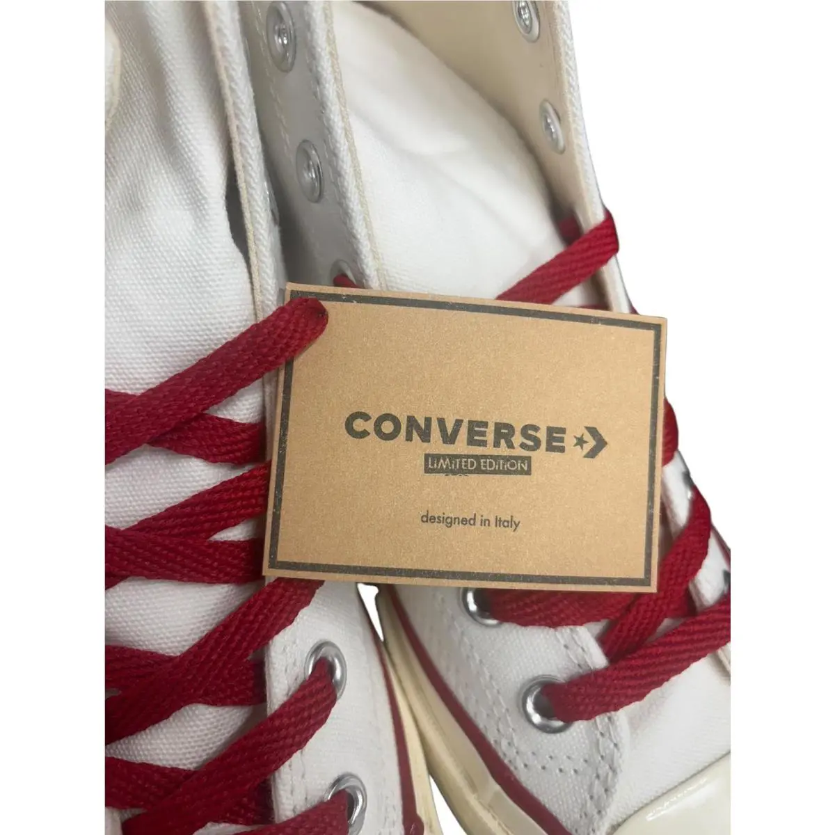 Converse shoes - Chuck 70 Canvas LTD Hi - AA02103C - Red Heart Crystals (UPC: 194433509176) 7