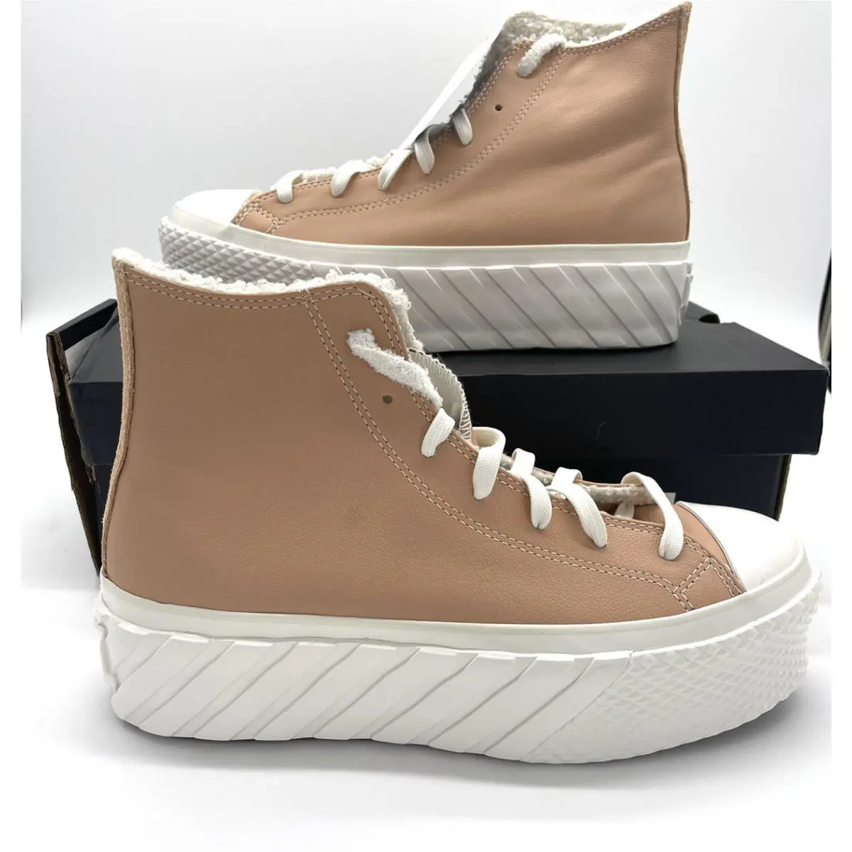 Converse shoes - Converse CTAS Hi - CTAS - 573073C - Beige/white 0