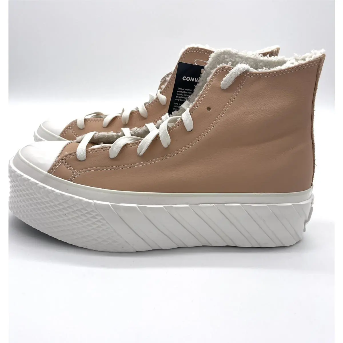 Converse shoes - Converse CTAS Hi - CTAS - 573073C - Beige/white 2