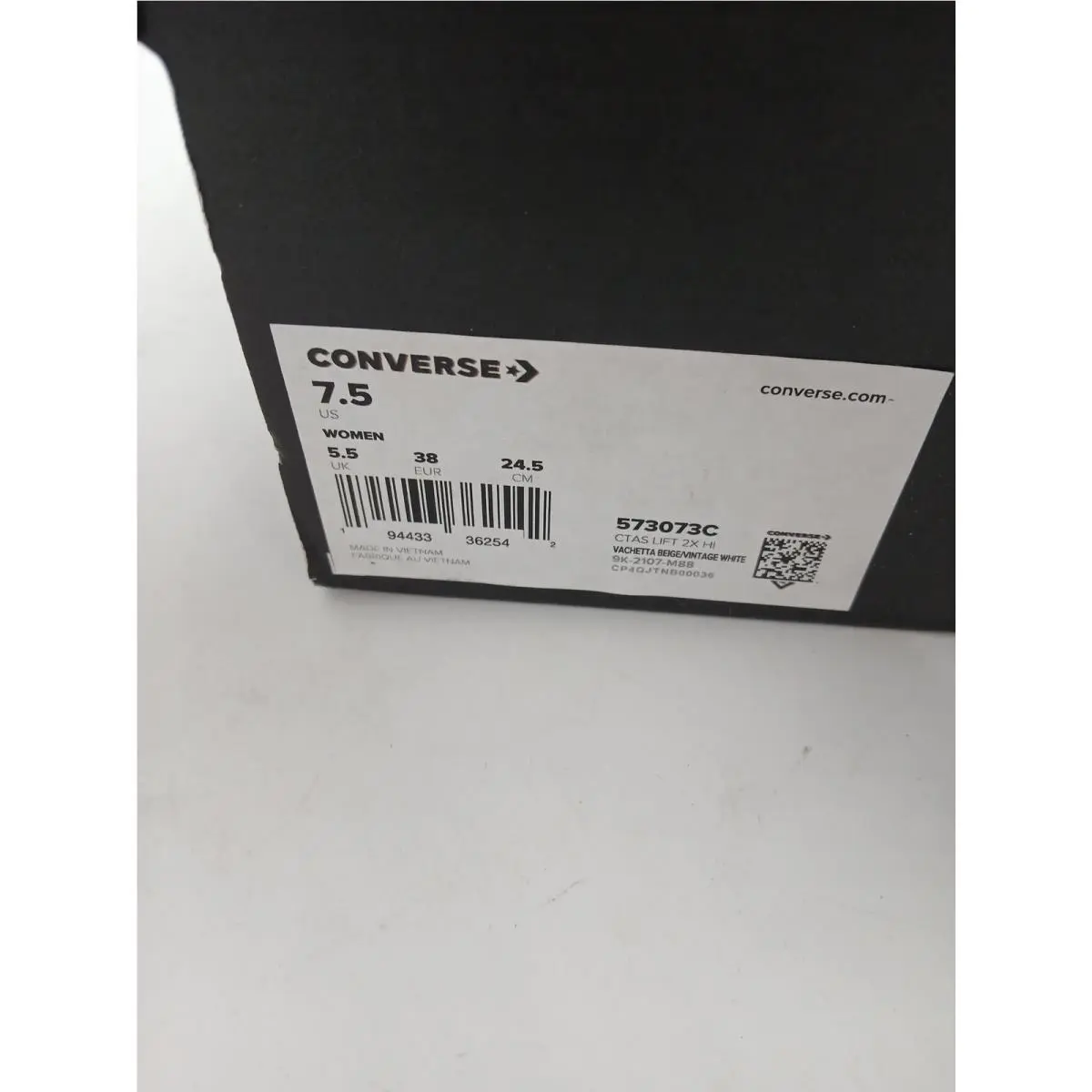 Converse shoes - Converse Chuck Taylor All Star - 573073C - Beige (UPC: 194433362542) 0