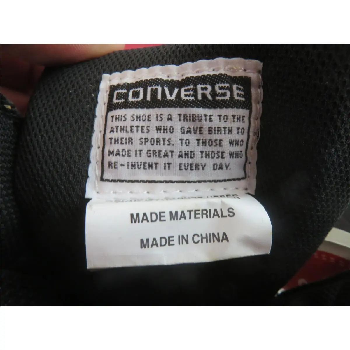 Converse shoes - Black 1