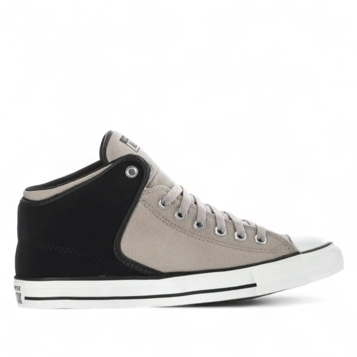 Converse Chuck Taylor High Street Mid Shoe Mens 8 / Womens 10 Grey Black