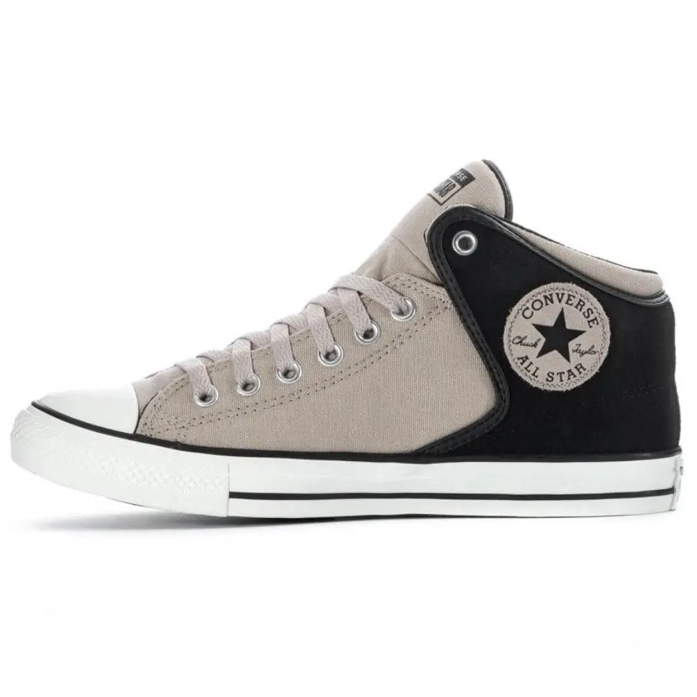 Converse Chuck Taylor All Star High Street Shoes Mens 13 Mid Papyrus Black