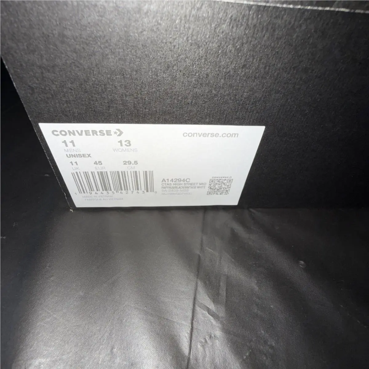 Converse shoes - Converse CTAS Hi - CTAS - A16470C - Grey/Black/White (UPC: 194435603674) 7