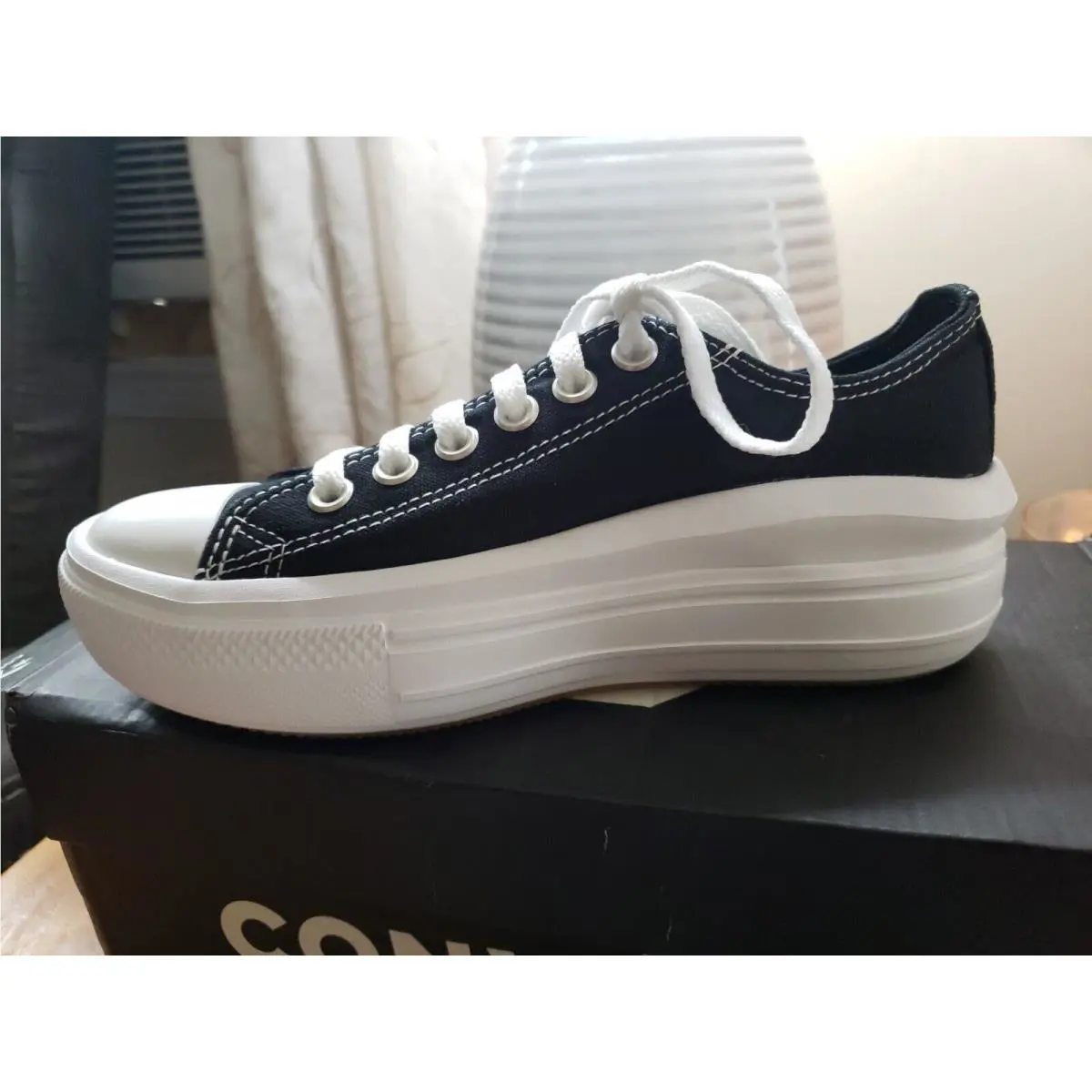 Converse shoes - Move Low Top - Move Low Top - Black / White 7