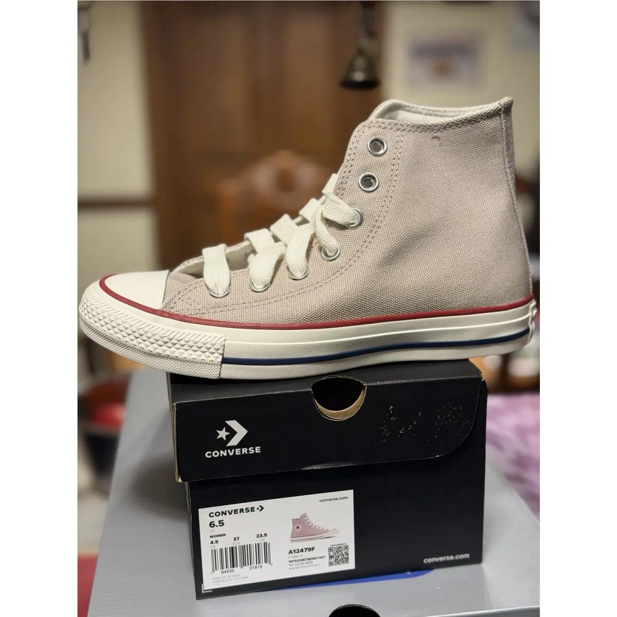 Converse shoes - Converse Chuck Taylor All Star - A12479F - Ivory 0
