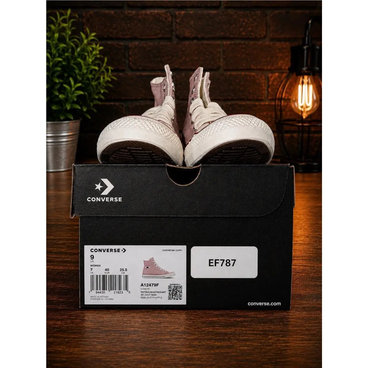 Converse Chuck Taylor All Star High A12479F Papyrus Egret Women’s 9