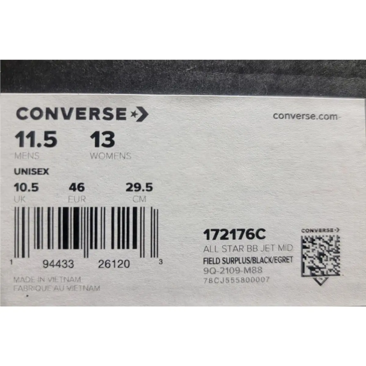 Converse shoes - Converse All Star BB Jet Mid - 172176c - Field Surplus 5