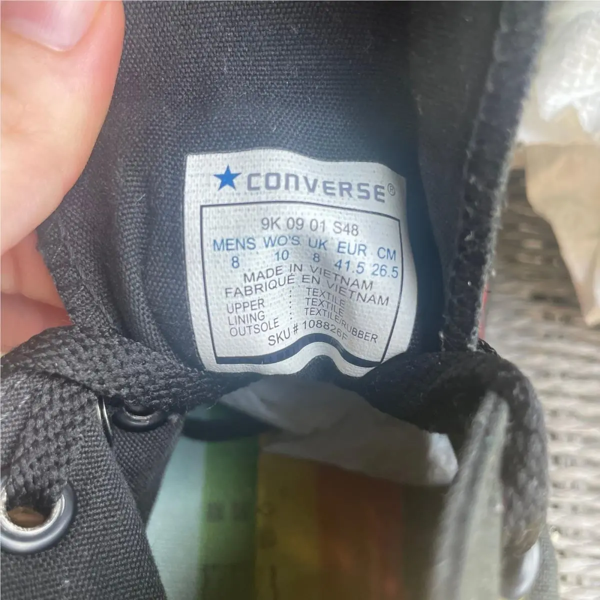 Converse shoes - Converse All Star - All Star - 12345 - Black 5
