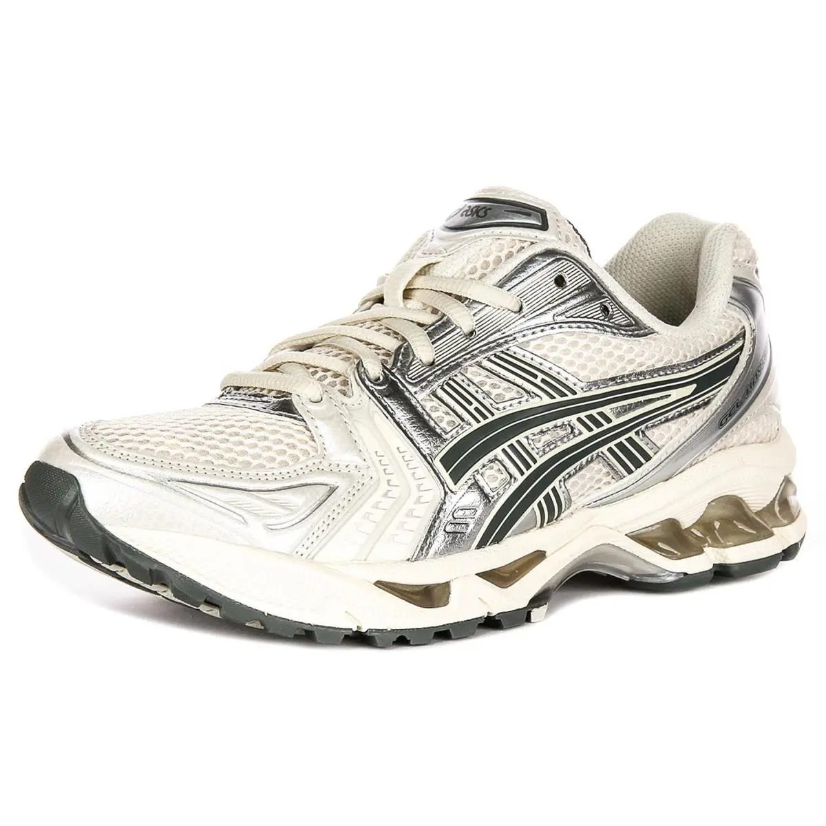 Asics shoes - White Green 34