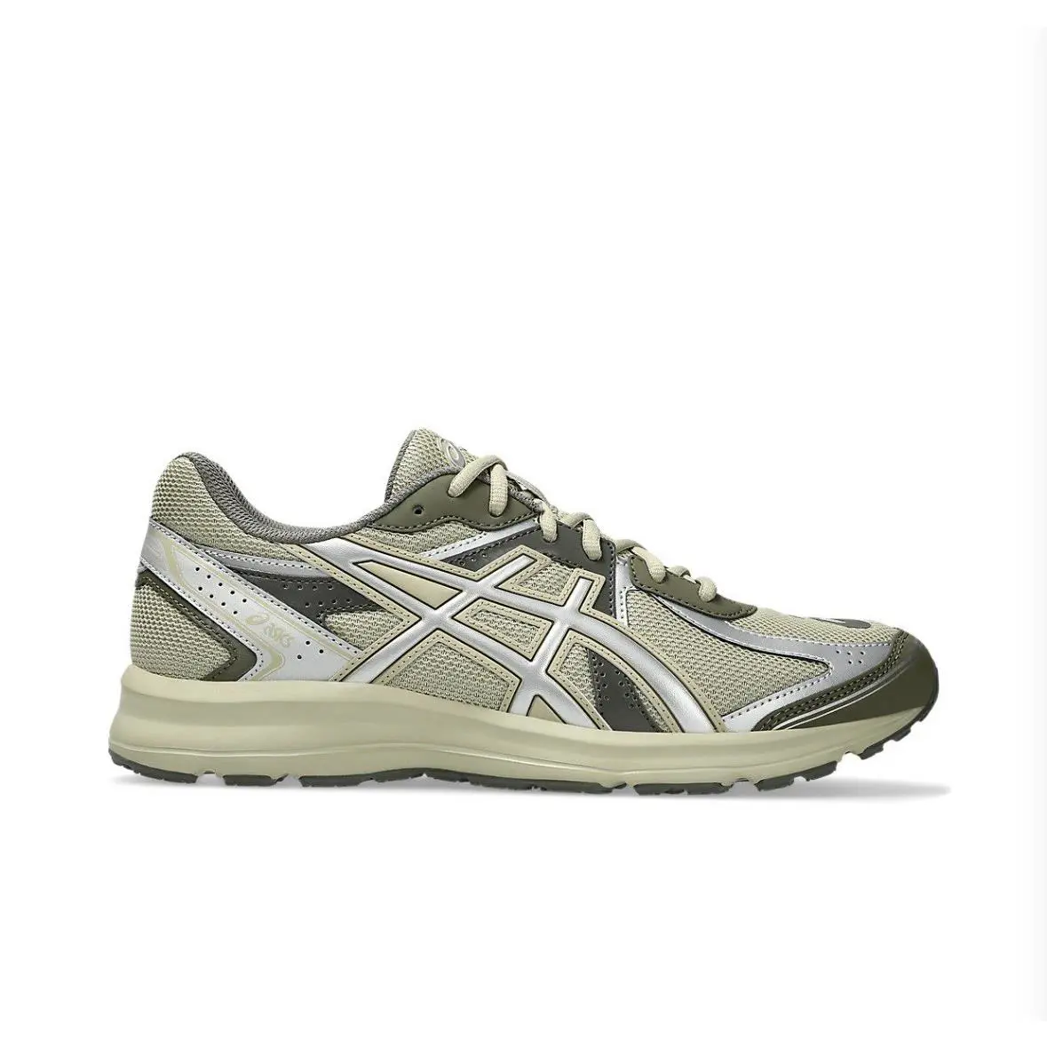 Size 9.5 - Asics Jog 100S Khaki Pure Silver 2025 Mens - Green