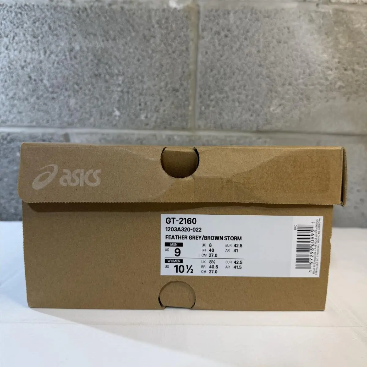 Asics shoes - ASICS GT-2160 - 1203A605-100 - grey 3