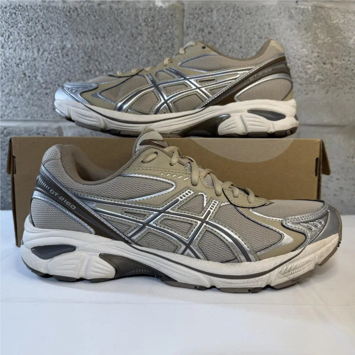 Asics shoes - ASICS GT-2160 - 1203A605-100 - grey 0