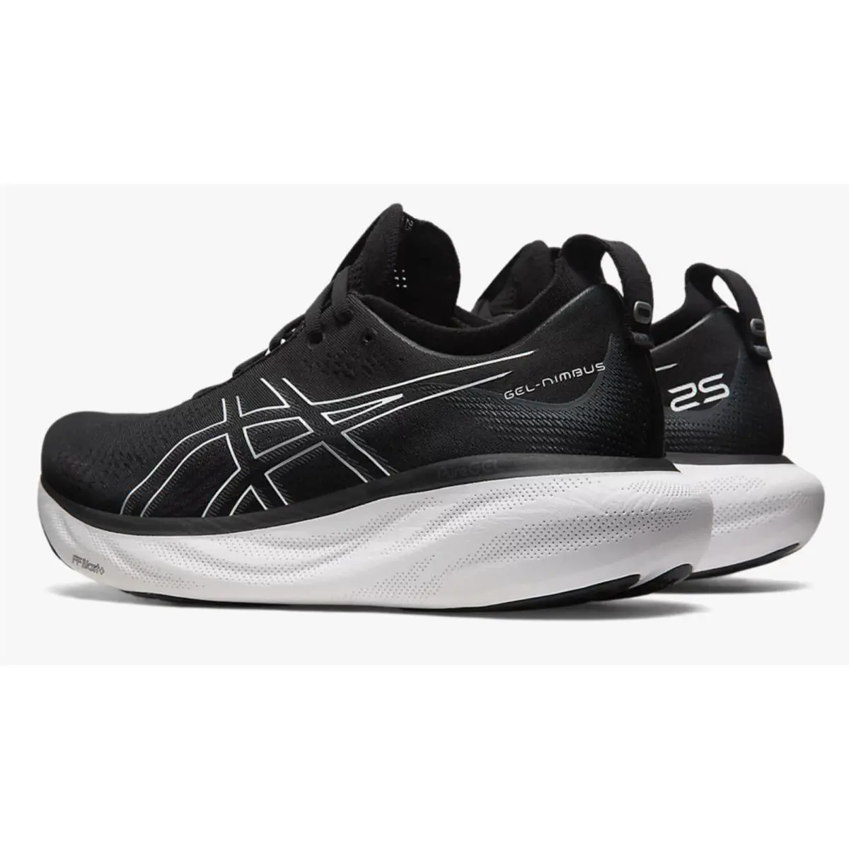 Asics shoes - ASICS GEL-Nimbus 25 - 1011B625 - Black/Pure Silver 1