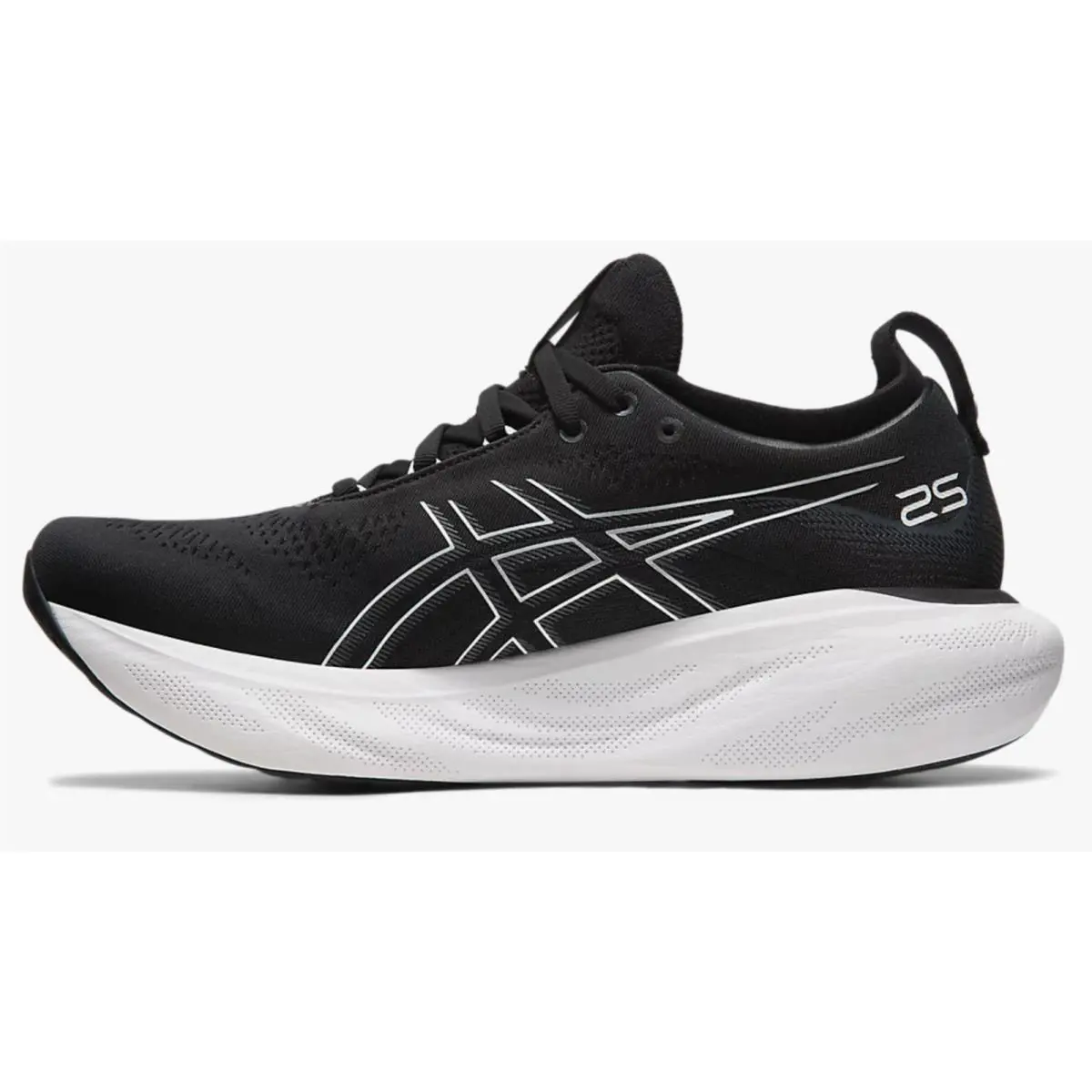Asics shoes - ASICS GEL-Nimbus 25 - 1011B625 - Black/Pure Silver 2
