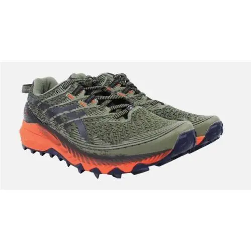 11.5 Asics Gel-trabuco 10 Mantle Green/ Midnight Trail Shoes 1011B329_301