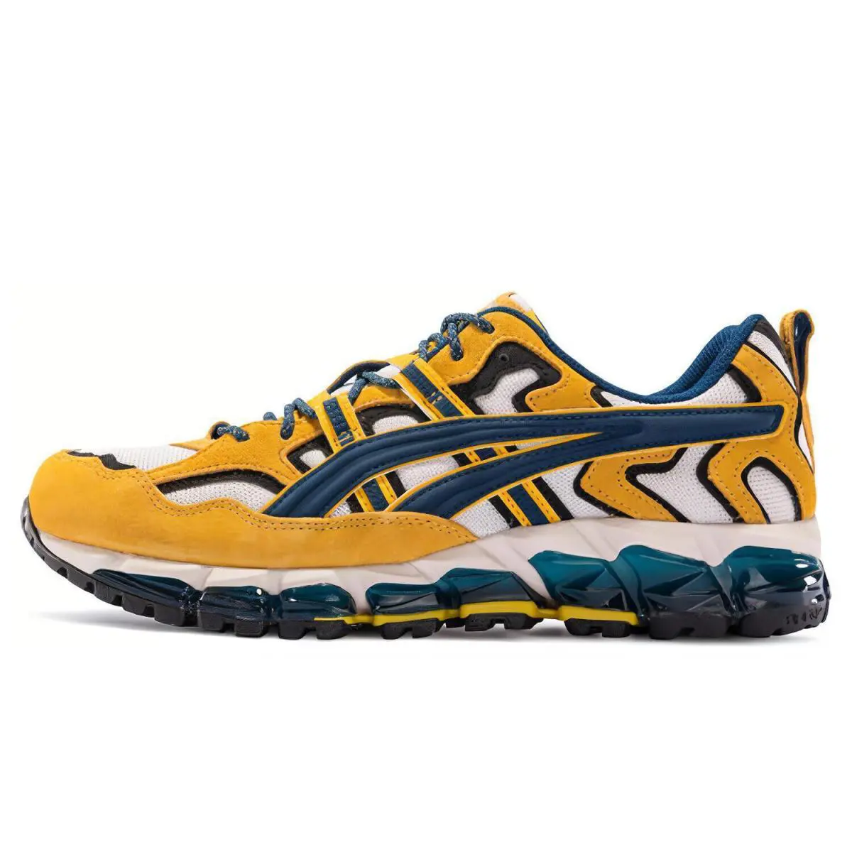 Asics shoes - Asics Nandi - Nandi - Yellow/Blue 1