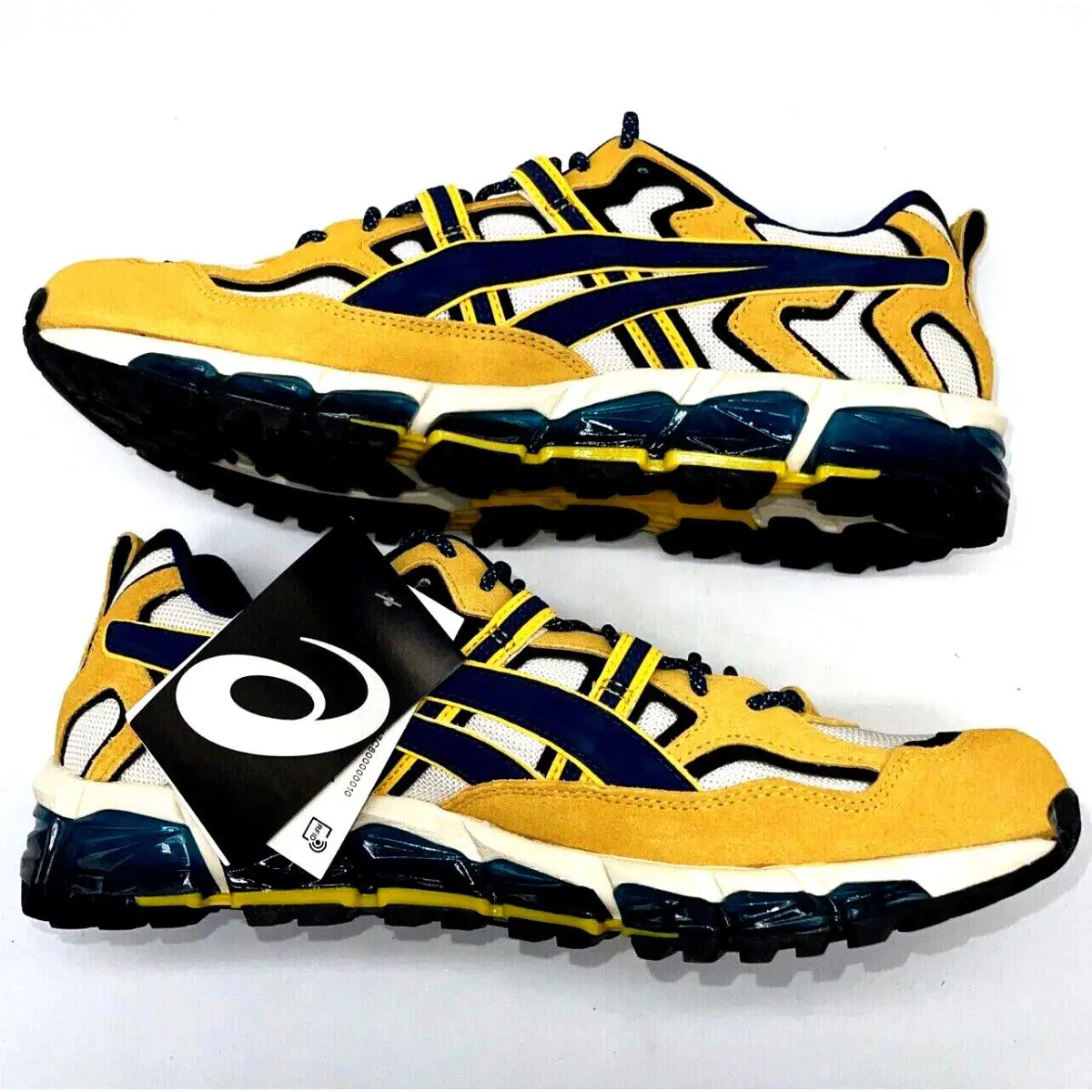 Asics shoes - Asics Nandi - Nandi - Yellow/Blue 0