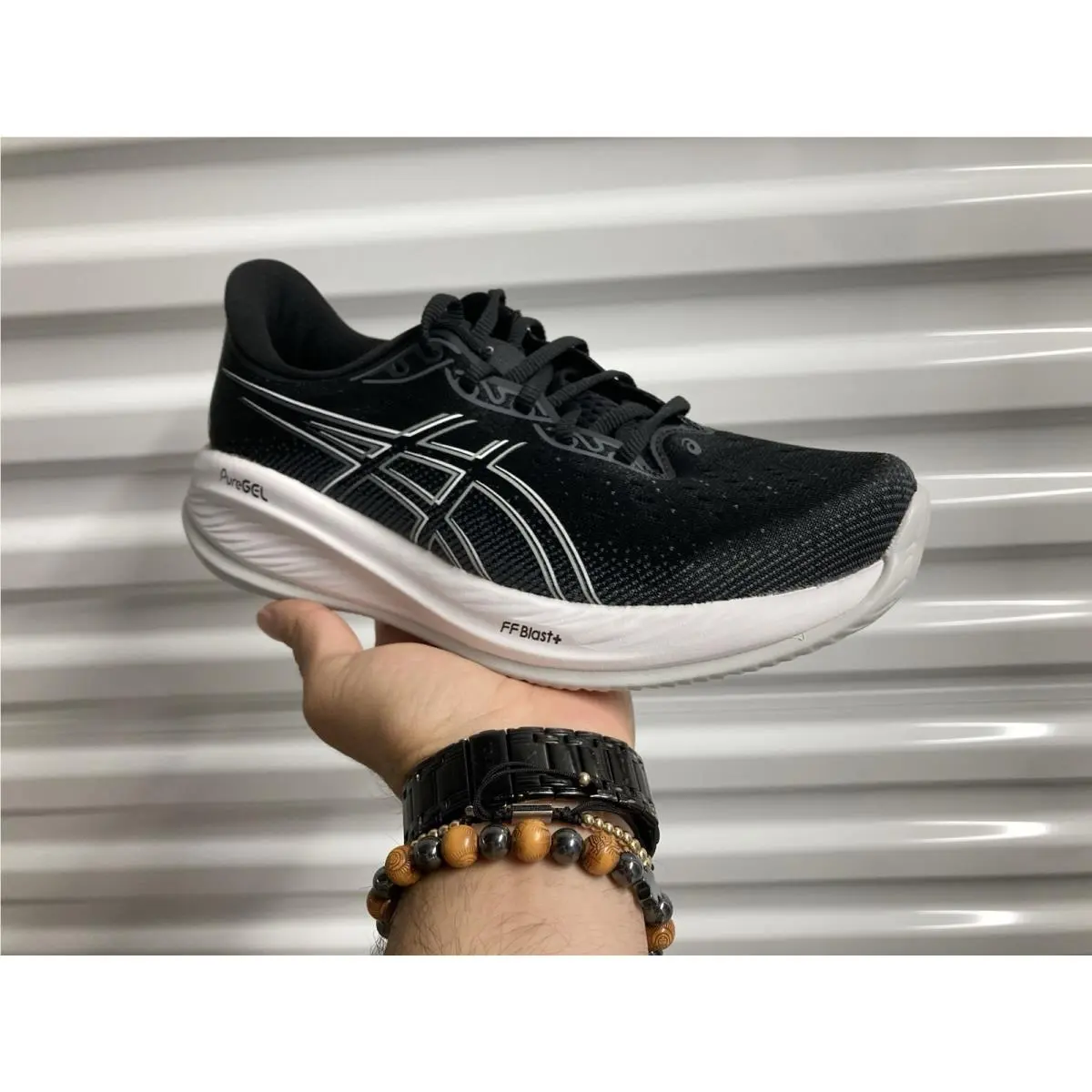 Asics shoes - ASICS Gel Cumulus 26 - Gel Cumulus - 1012B600-002 - Black (UPC: 197298155656) 4