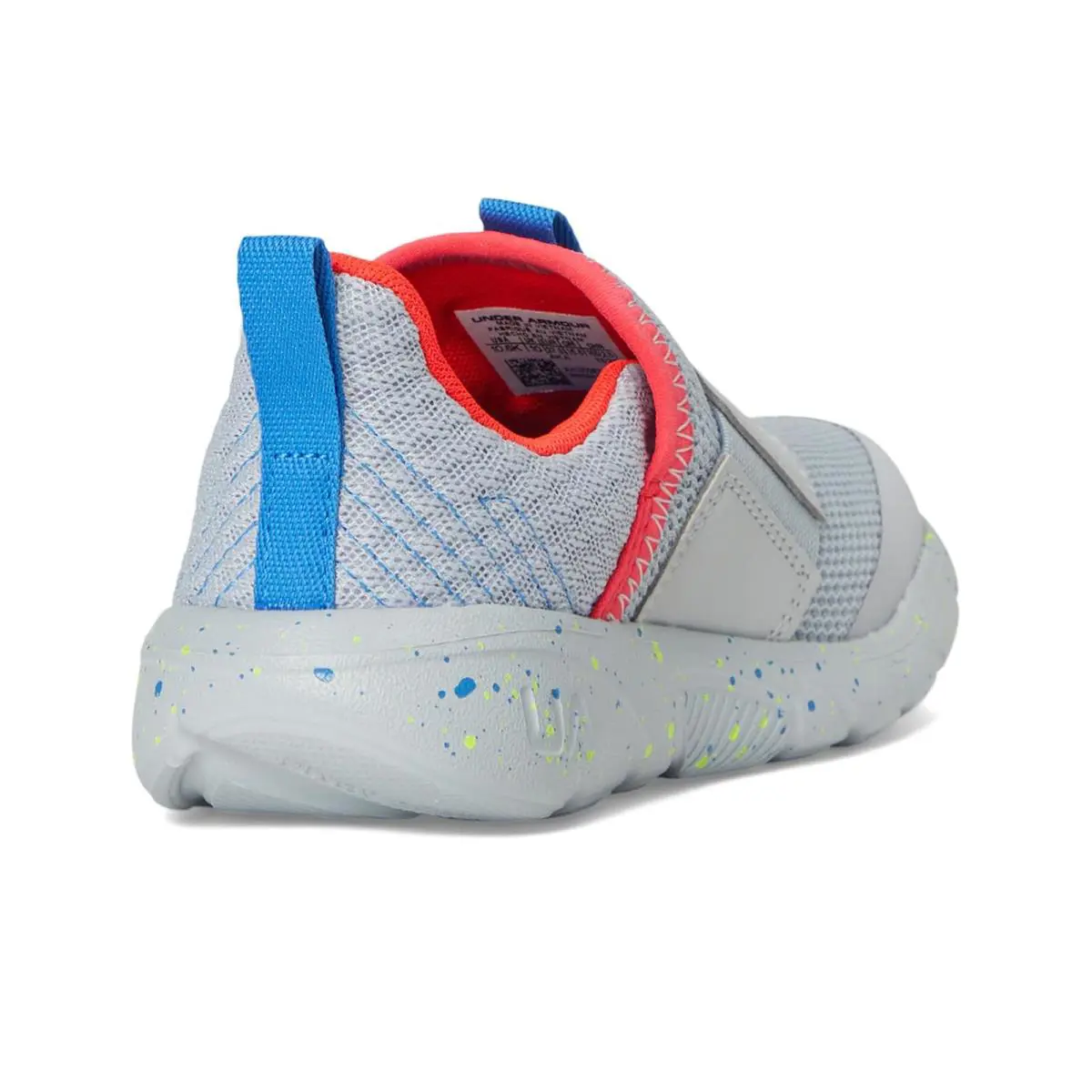 Under Armour shoes - Mod Gray/Racer Red/High Vis Yellow 3