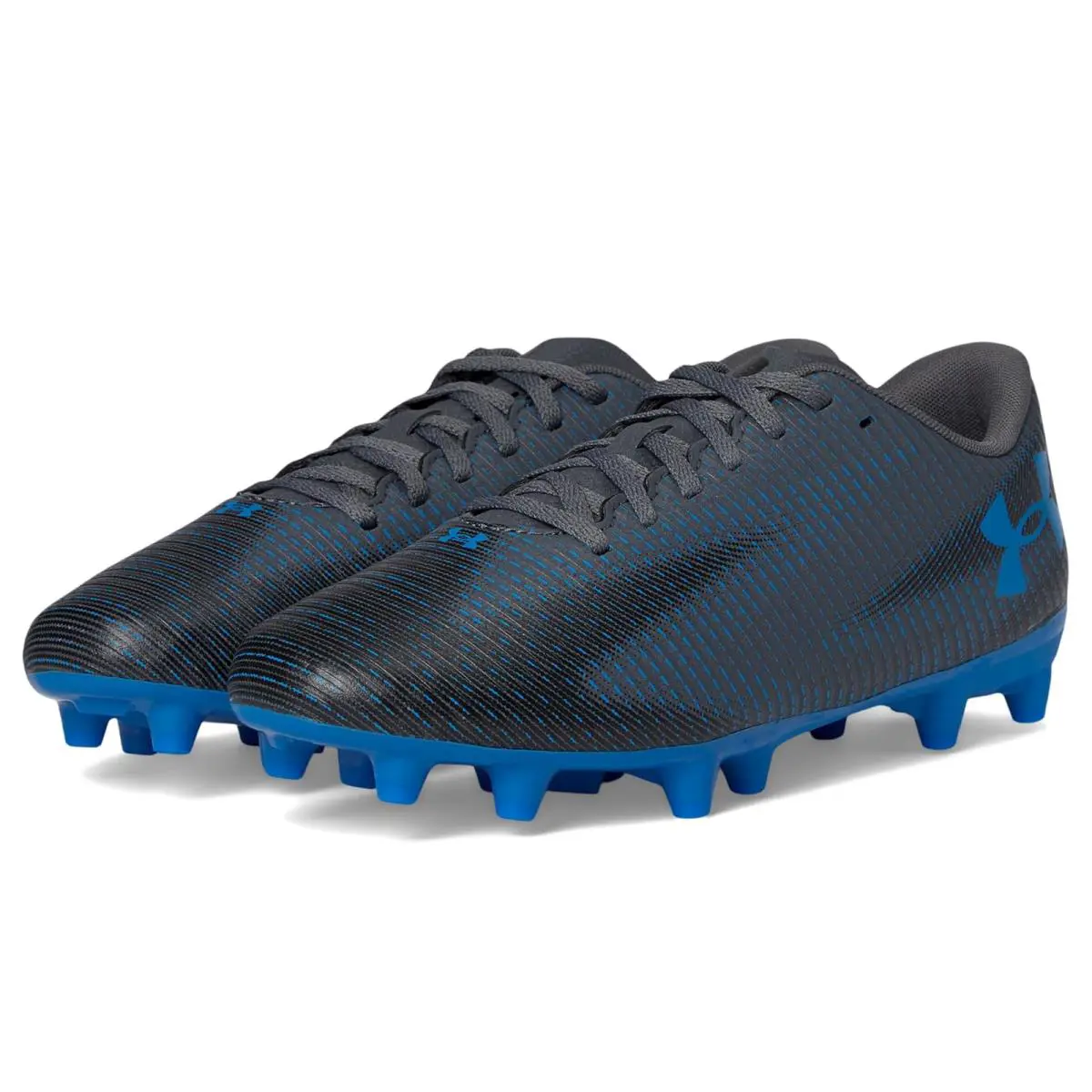 Unisex Sneakers Athletic Shoes Under Armour Shadow Select 2 Soccer Cleats Castlerock/Black/Blue Atlantis