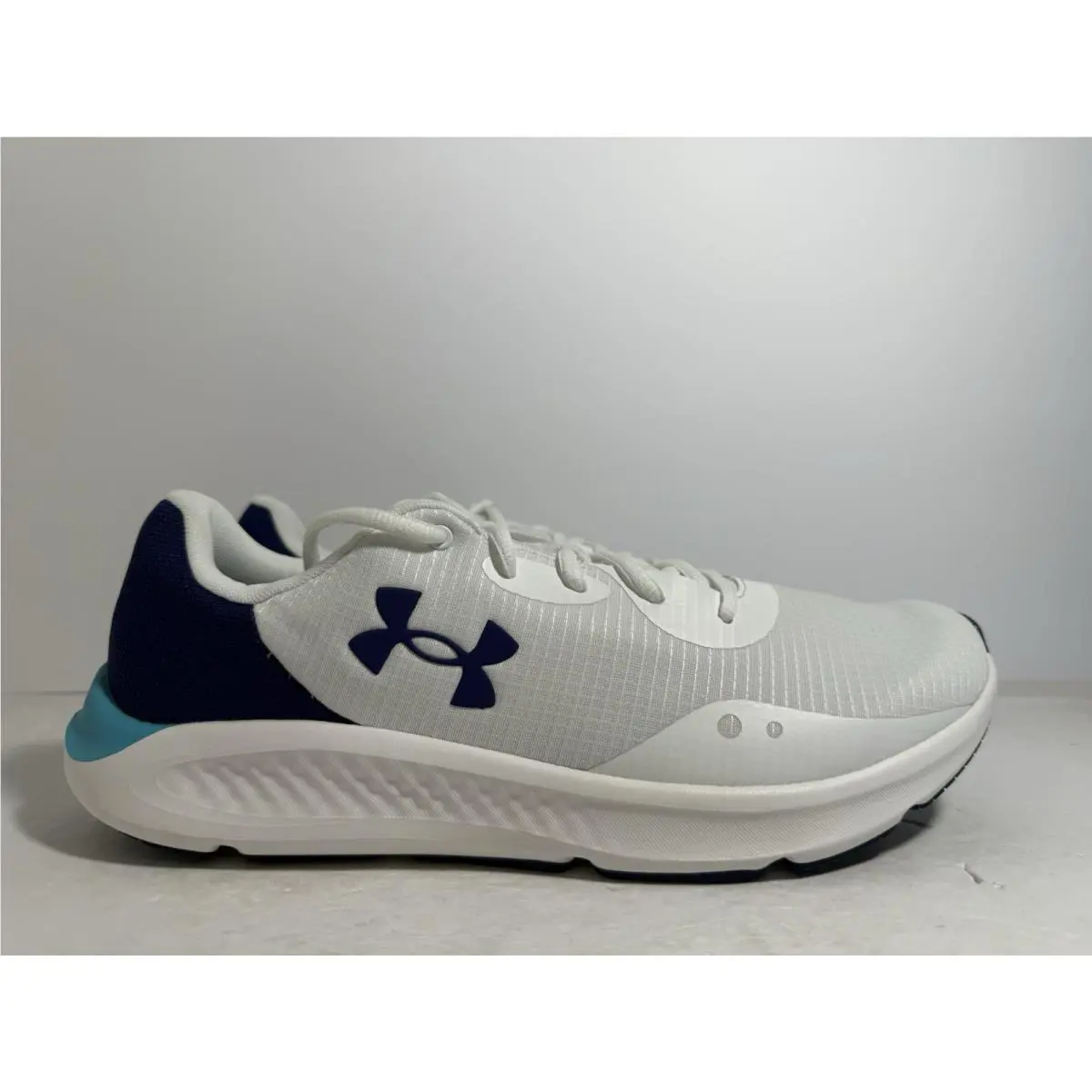 Under Armour shoes - Under Armour Charged Pursuit 3 Tech - 3025424-103 - White / Blue 0