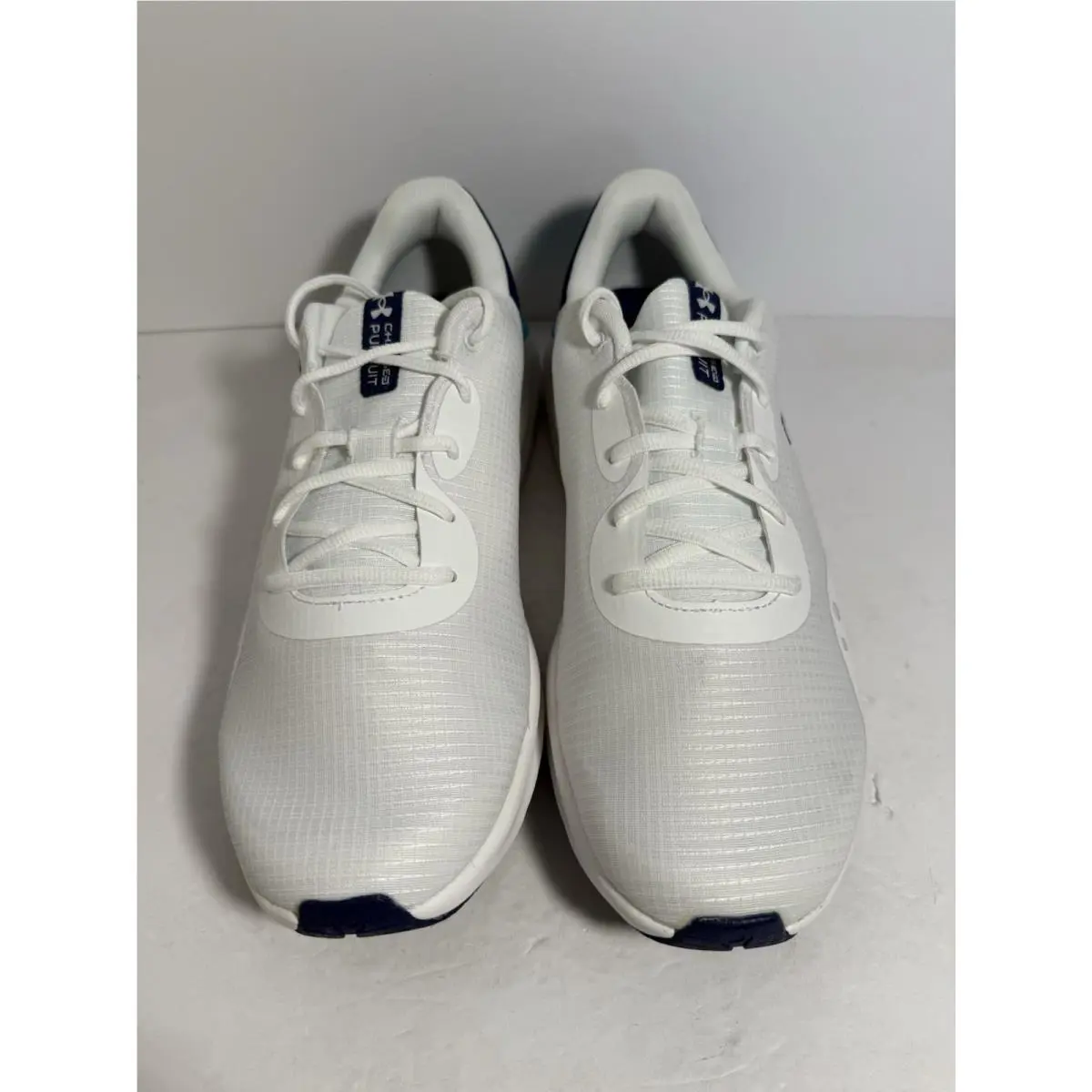 Under Armour shoes - Under Armour Charged Pursuit 3 Tech - 3025424-103 - White / Blue 1